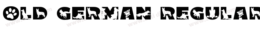 Old German Regular字体转换